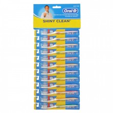 oral b toothbrush shiny clean (in dozen 2 pic free...
